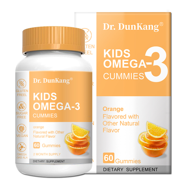 Vegan Children's DHA Gummies | Algae Oil Omega-3 + Vitamin C