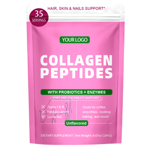Hydrolyzed collagen peptide powder