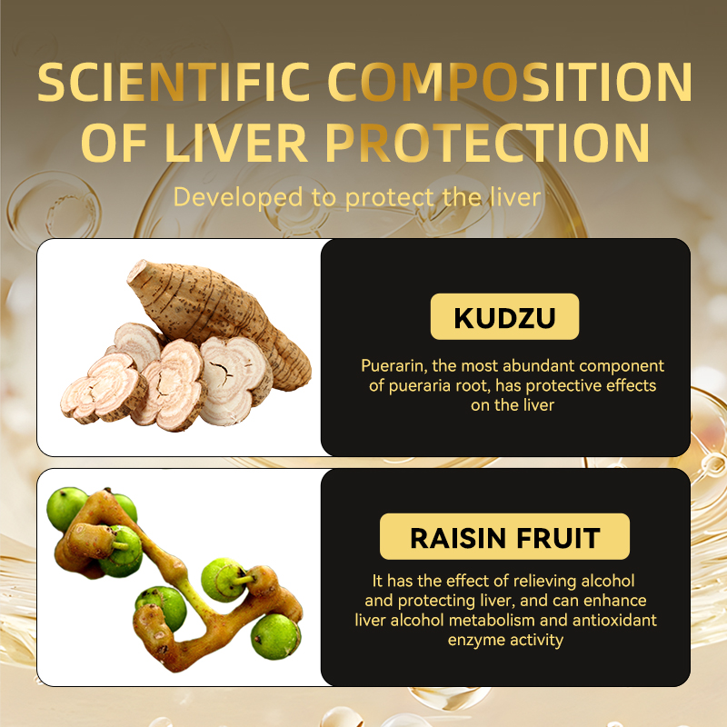 Dunkang Pueraria Root and Selenium-rich Cordyceps liver support tablets